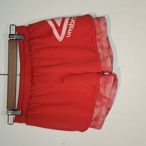 Umbro Red Athletic Shorts for Women